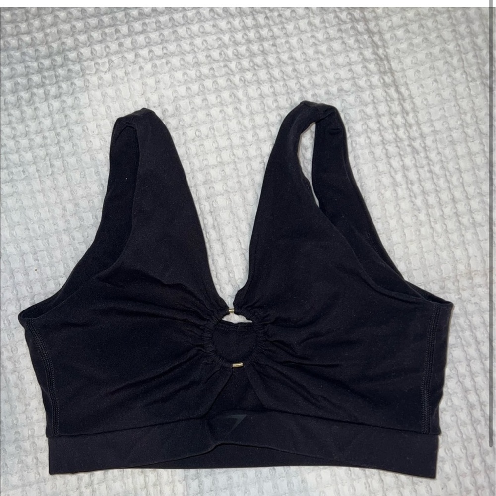 Whitney Simmons x GYMSHARK Size Small Black Sports Bra